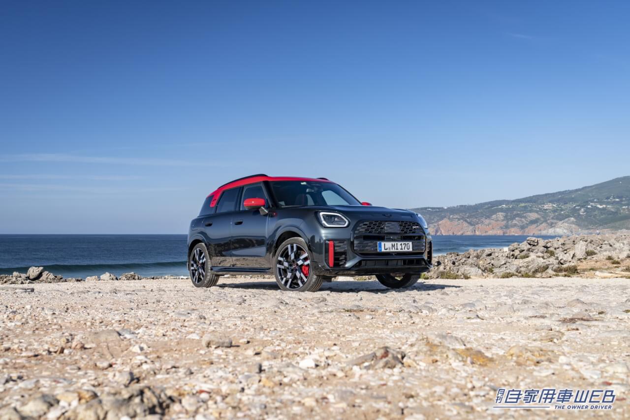 |走り特化の新型カントリーマン、MINI ジョン クーパー ワークス カントリーマン発表