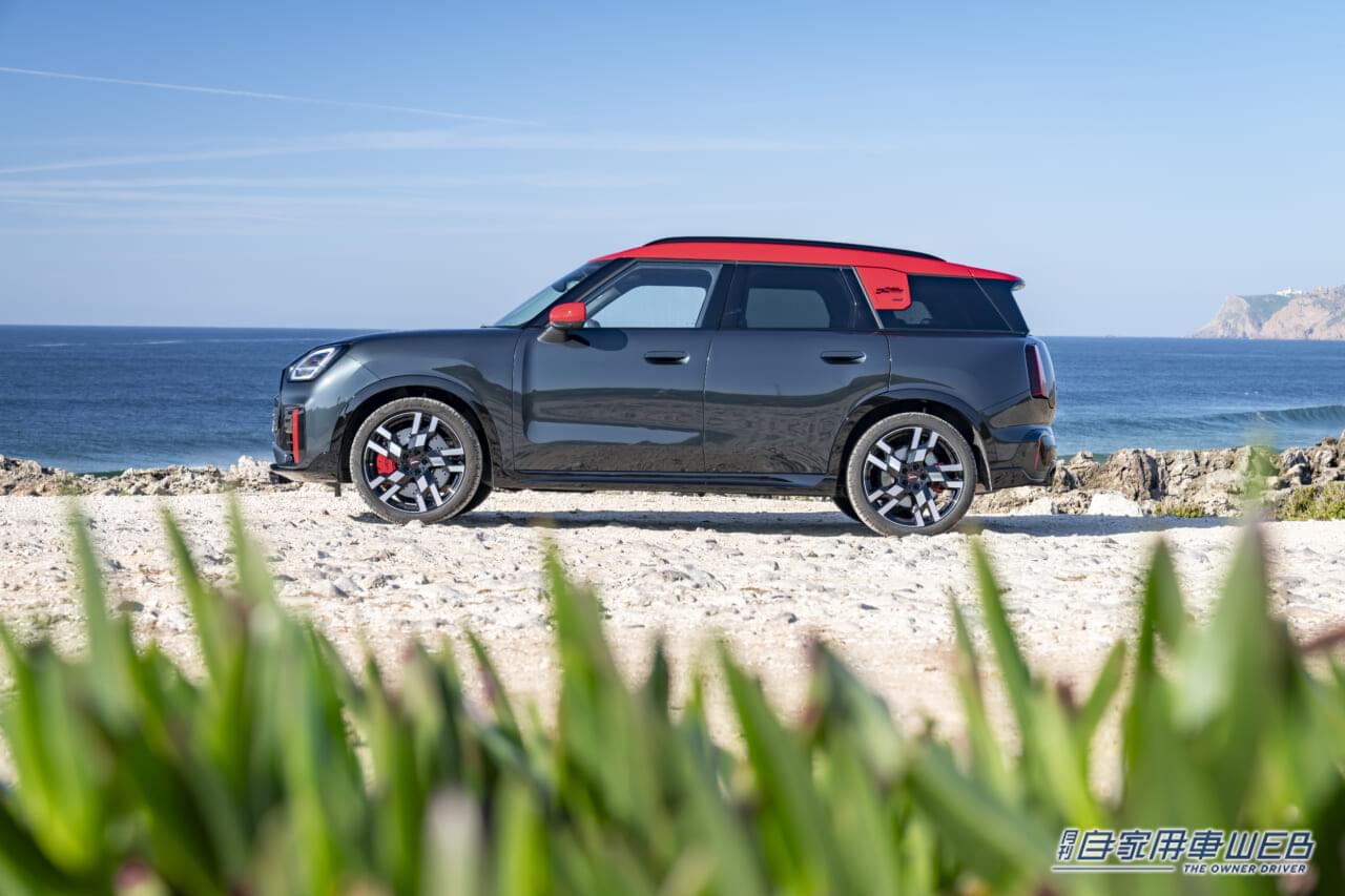 |走り特化の新型カントリーマン、MINI ジョン クーパー ワークス カントリーマン発表