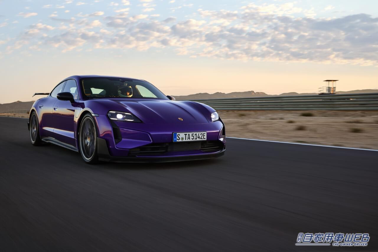 |ポルシェ、電気自動車最速のヴァイザッハパッケージとタイカンターボGTの予約受付を開始