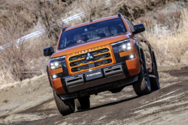 オフロードはもちろん、オンロードの走りも侮れない実力モデル 三菱・トライトン 試乗インプレッション