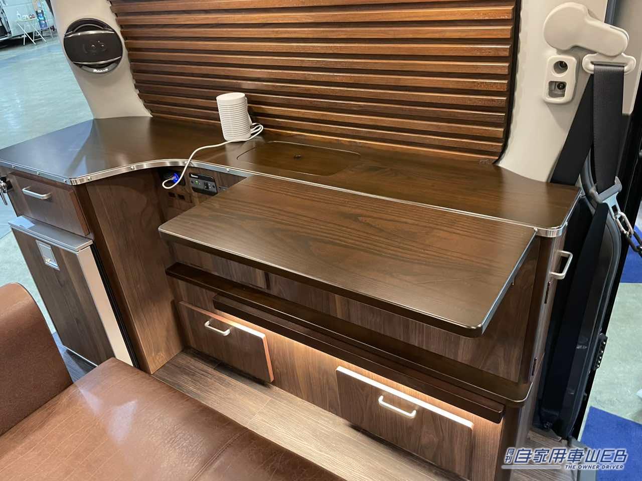 |高級感と利便性が調和した極上空間! 日産キャラバンがベースのキャンパー