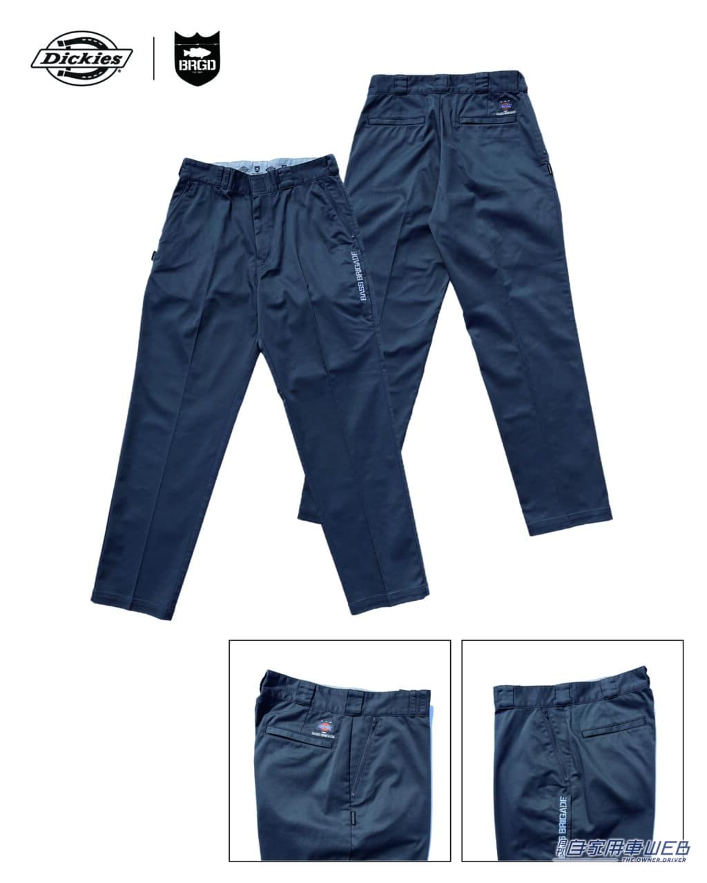 |ガレージシーンにピッタリで、街着もイケるパンツが登場! 「Dickies × BASS BRIGADE Utility Work Pants」