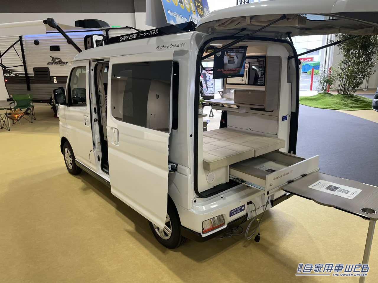 |軽キャンパーはこのくらいがちょうど良い! ダイハツ アトレーがベースの軽キャンパー