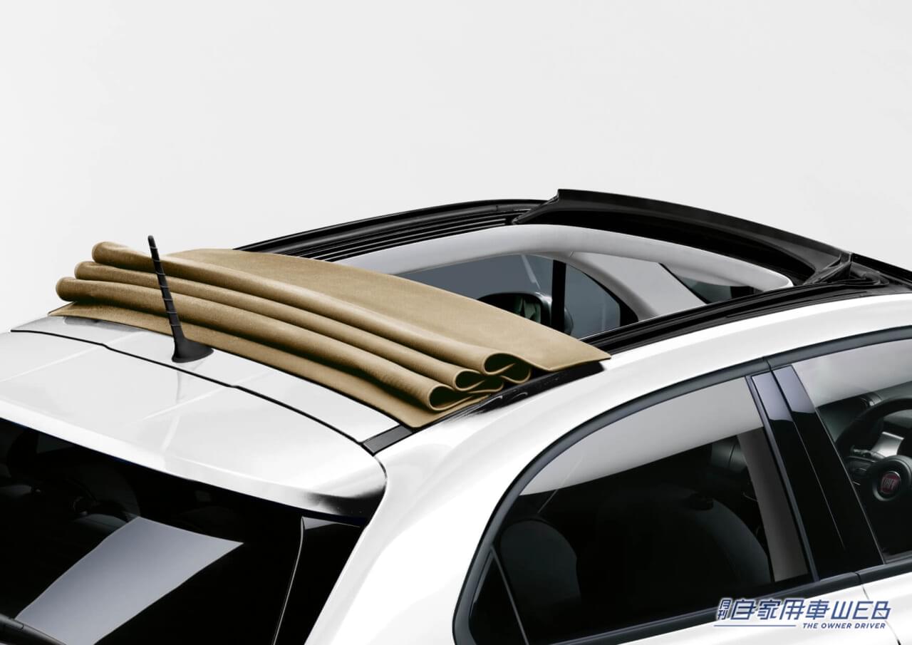 |フィアット、電動ソフトトップの限定車「FIAT 500X ブレッザ」を発売