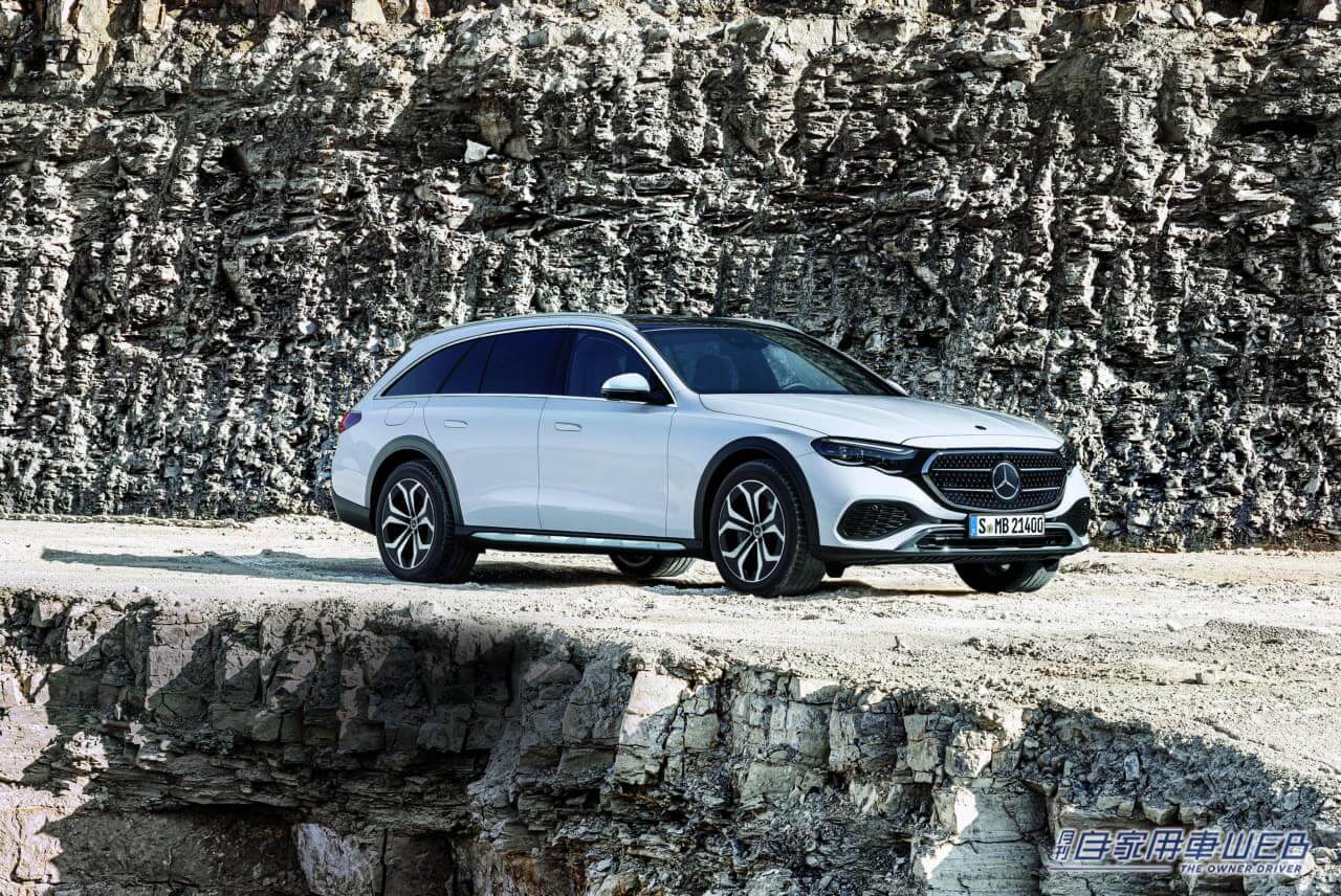 メルセデス・ベンツ、2.0リッターディーゼルターボエンジンを搭載する新型「E 220 d 4MATIC オールテレイン」を発売
