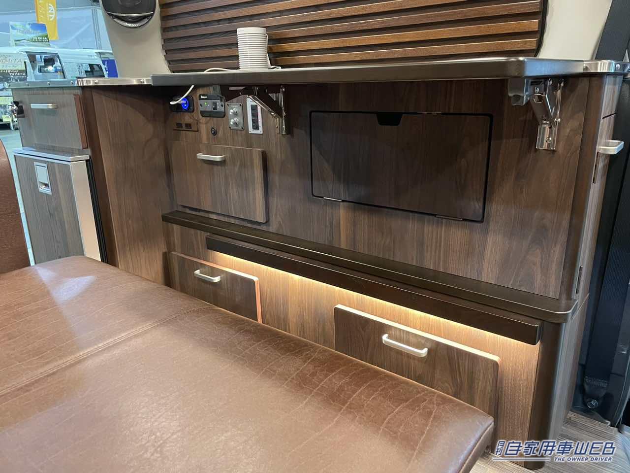 |高級感と利便性が調和した極上空間! 日産キャラバンがベースのキャンパー