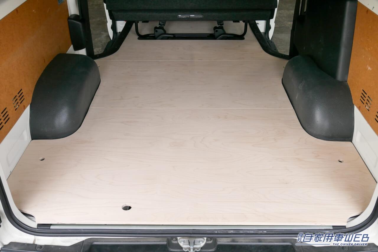 |迷ったらこれでいい!最短2時間でハイエースをキャンピングカー化できるDIYキットが発売!