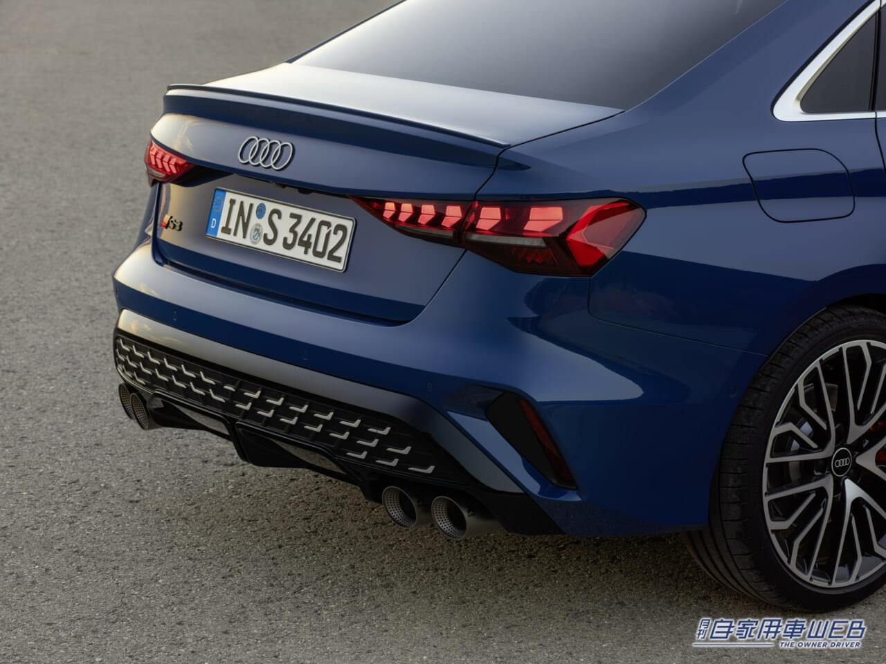 |独アウディ、アウディS3の大幅アップデートモデルを発表