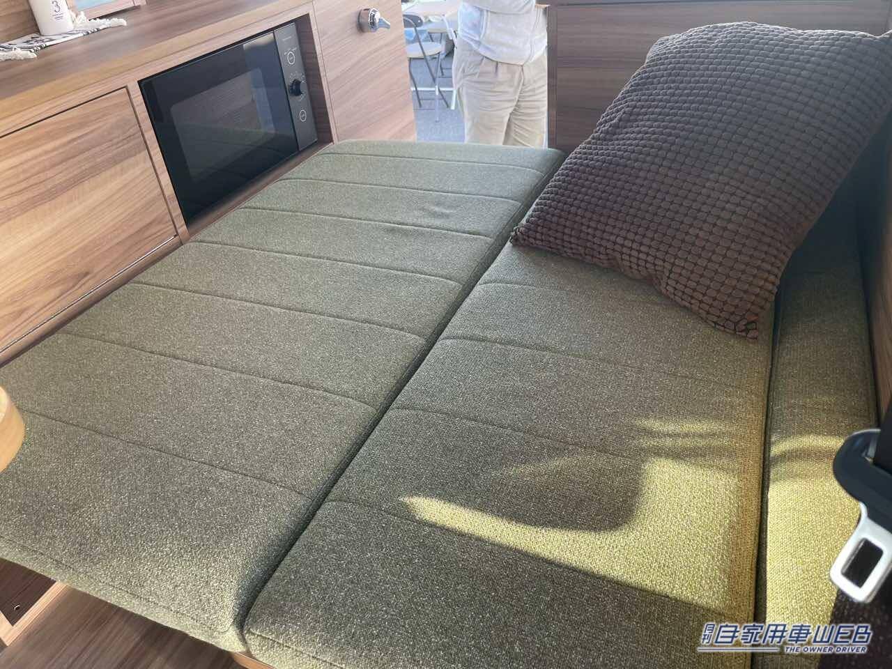 |適材適所の配置で使いやすい! トヨタ ハイエースがベースのキャンパー