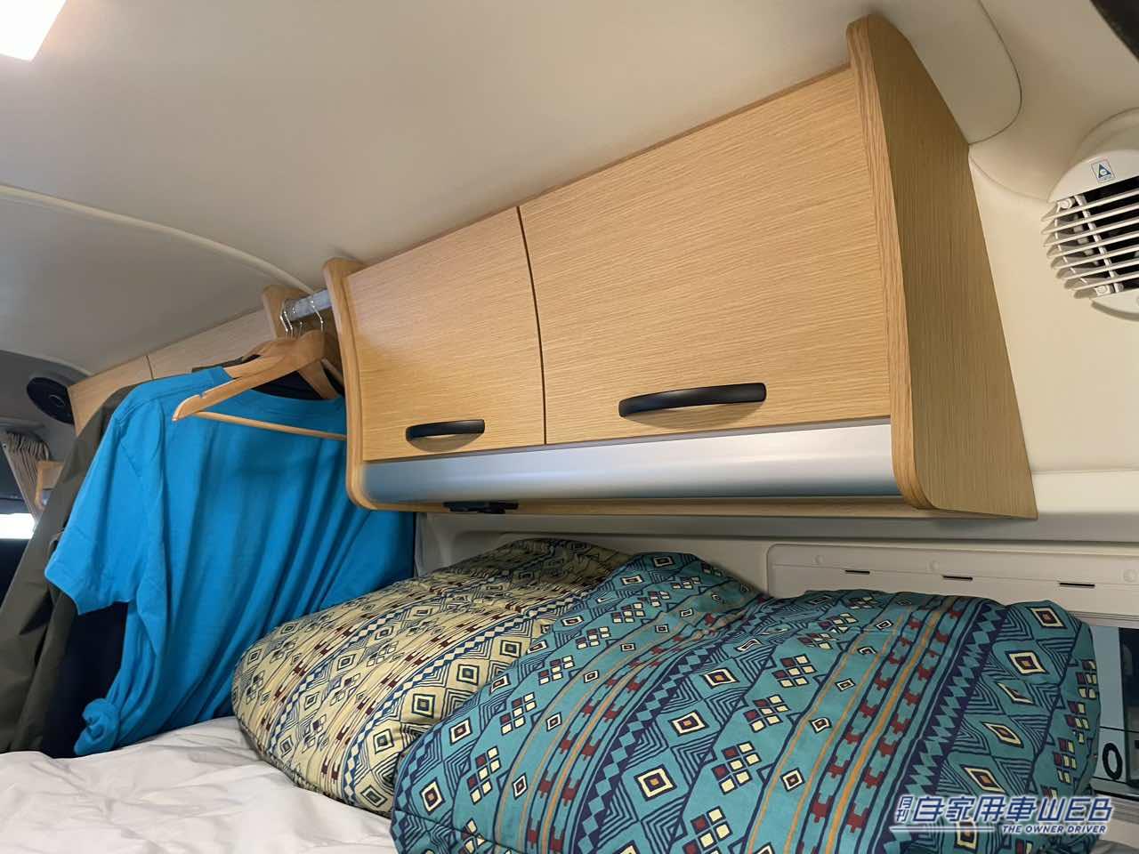 |ベッドが常設で自転車まで積める! 広さも収納力もピカイチなトヨタ ハイエースがベースのキャンパー