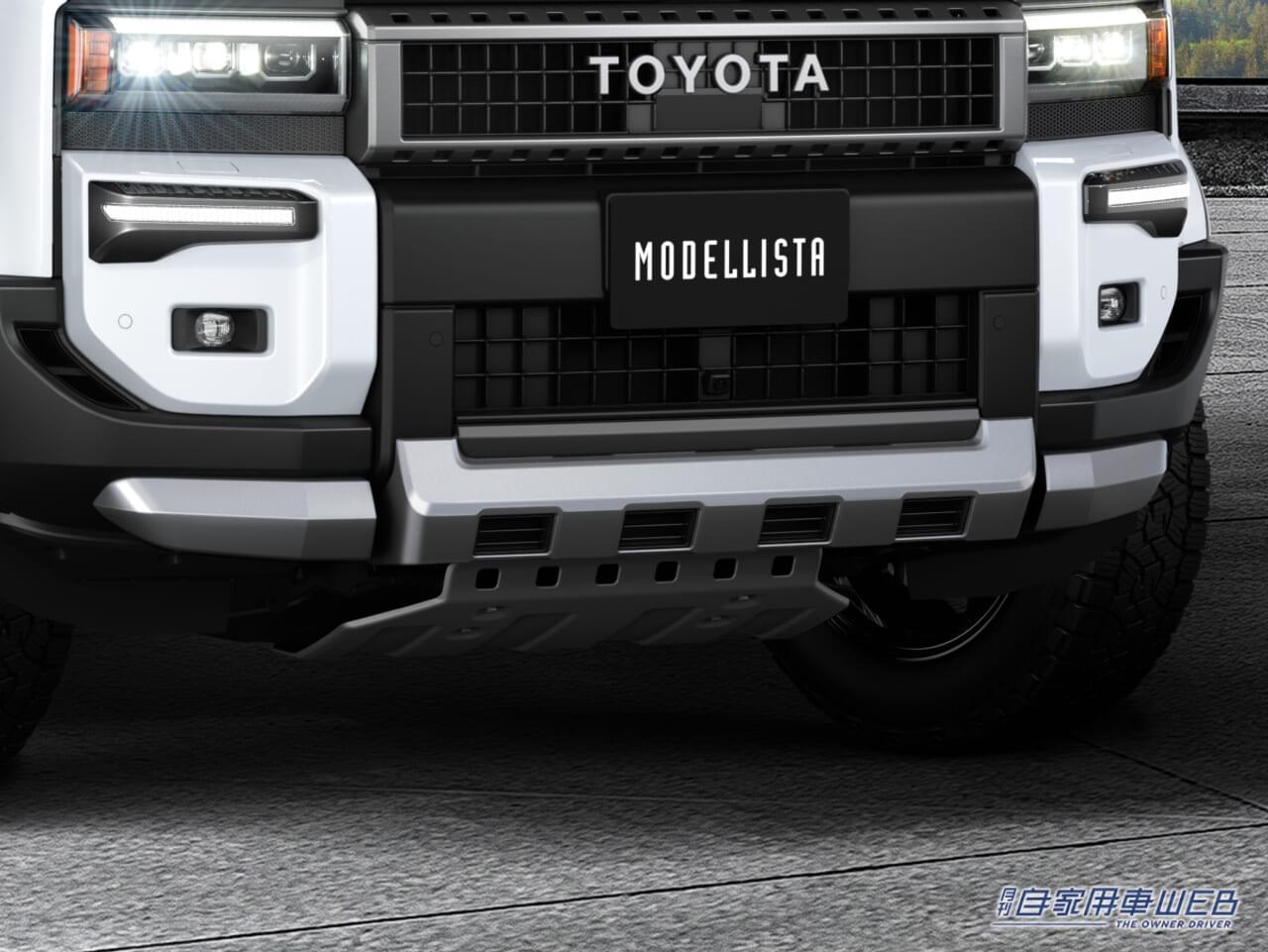|モデリスタ、新型ランドクルーザー250のカスタマイズアイテムを発表