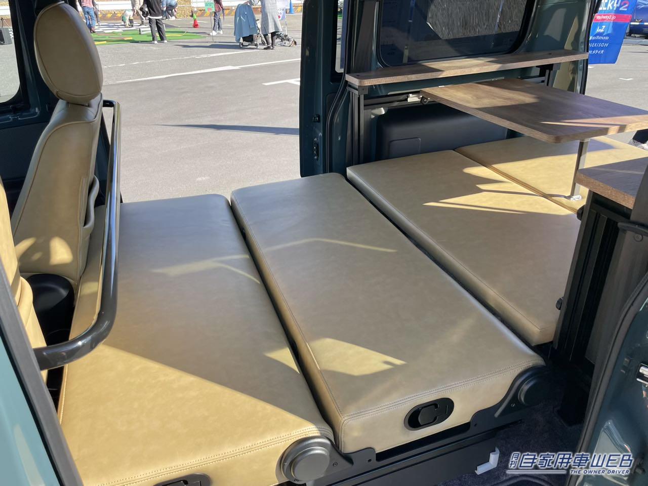 |シンプルで使いやすいけど、個性は欲しい! そんな望みを叶えてくれるマツダ ボンゴバンがベースのキャンパー