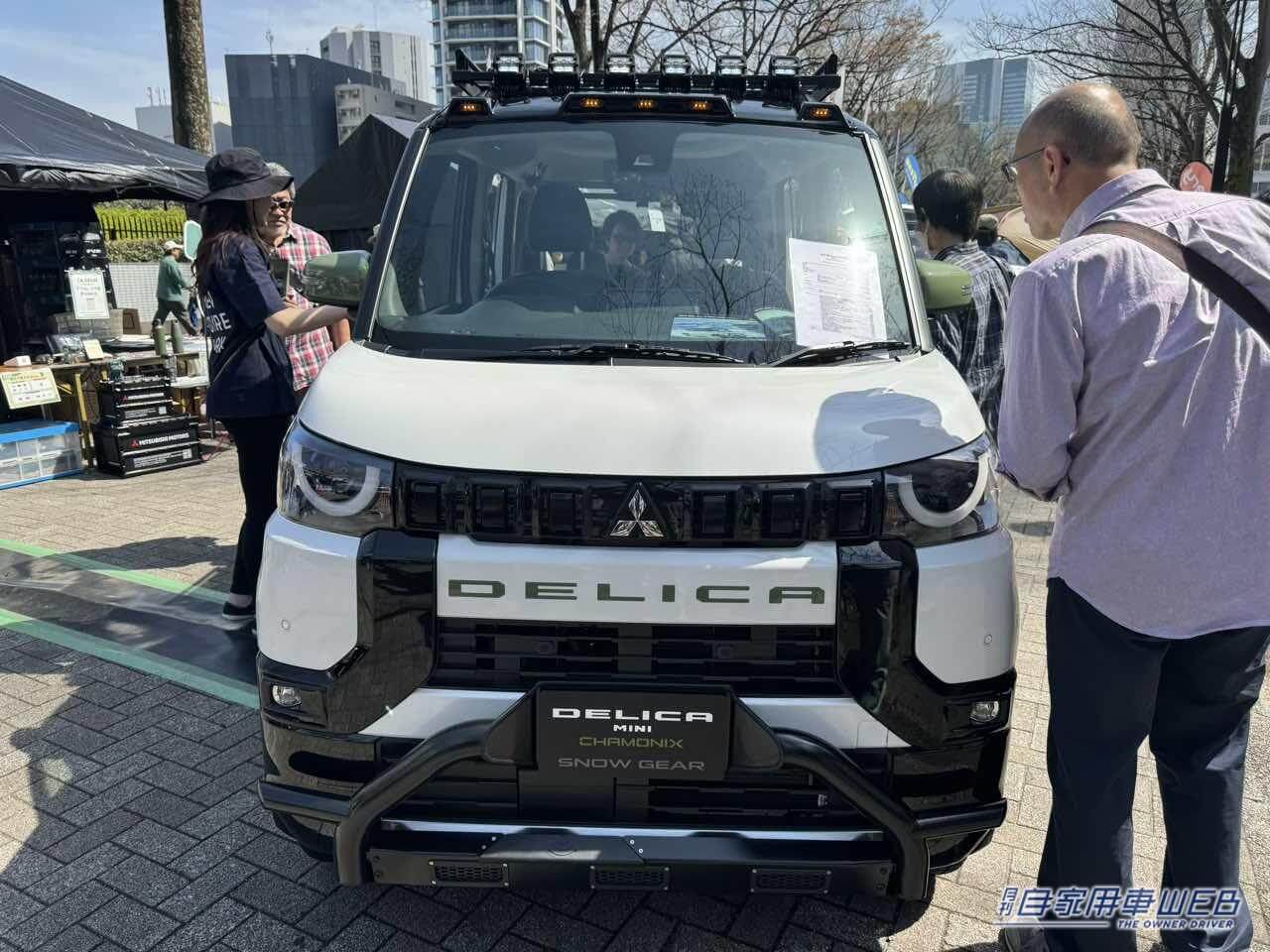 |新型トライトンもこんな体勢に! 大注目だった三菱ブース【アウトドアデイジャパン東京】