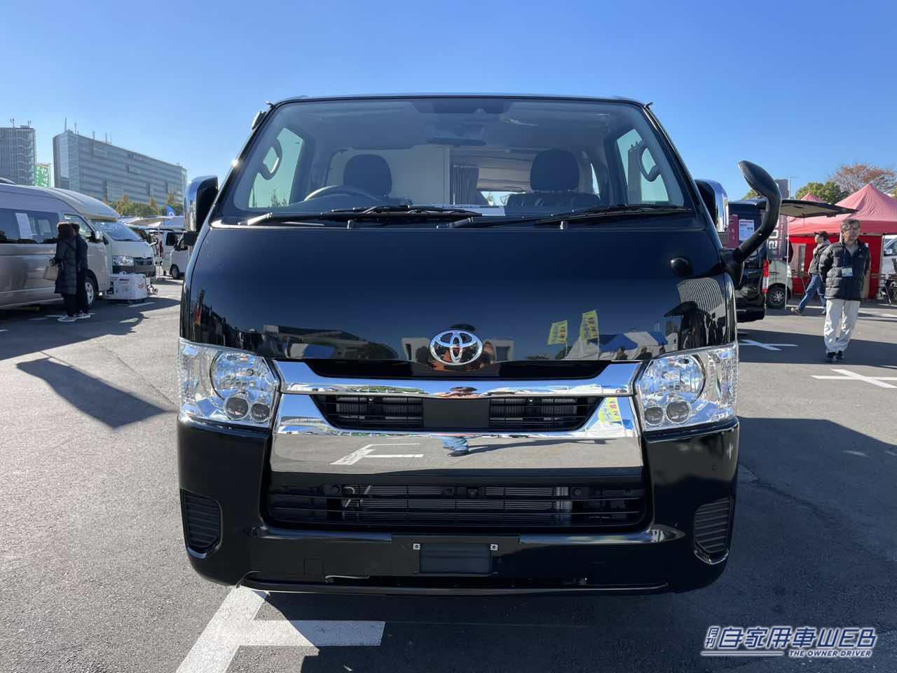 |レイアウト変更なしで二段ベッドが使える! 装備も充実のトヨタ ハイエースがベースのキャンパー