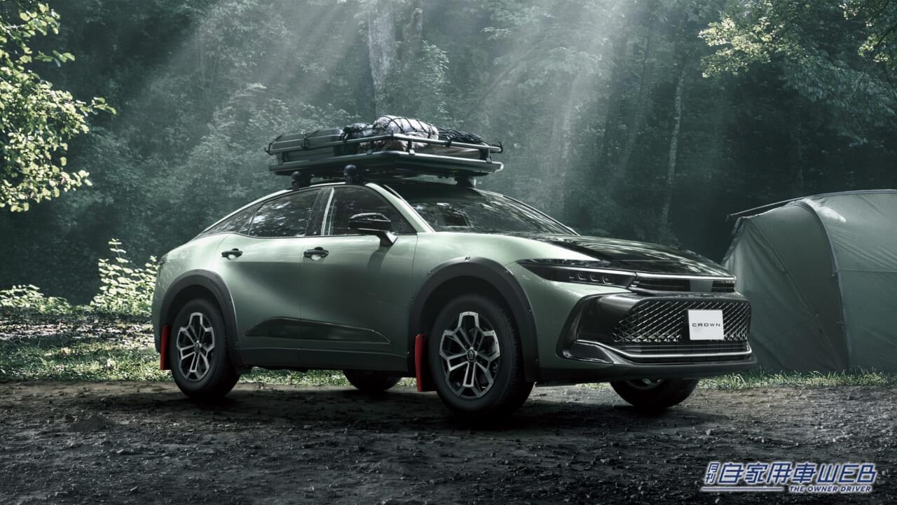 トヨタ、クラウン クロスオーバーにオフロード感溢れる期間限定生産の特別仕様車「ランドスケープ」追加