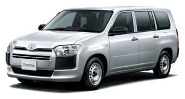 トヨタ、プロボックスを一部改良 車両後方の視認性向上