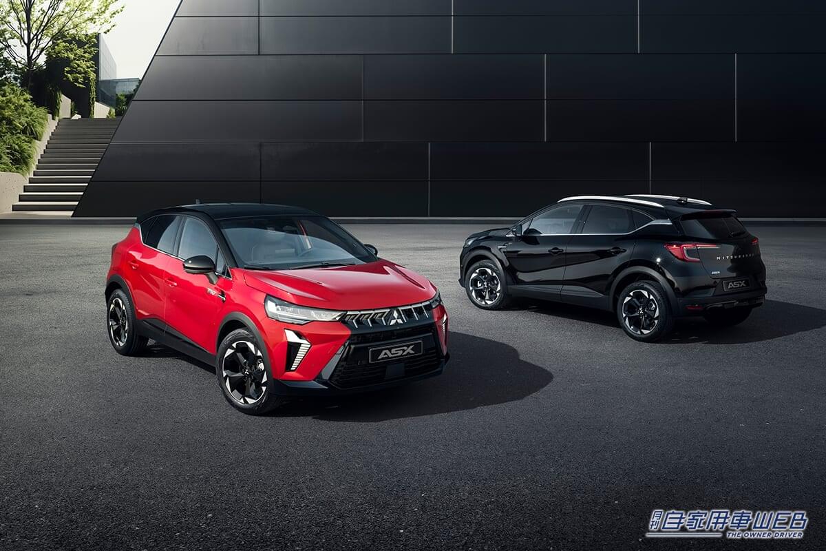 三菱自動車、欧州でコンパクトSUV「ASX」の大幅改良モデルを発表