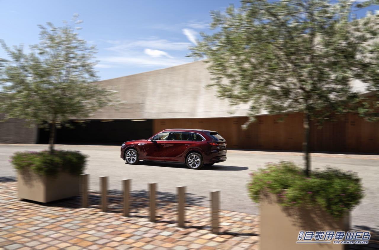 |マツダ、欧州で3列シートSUV「CX-80」を初公開