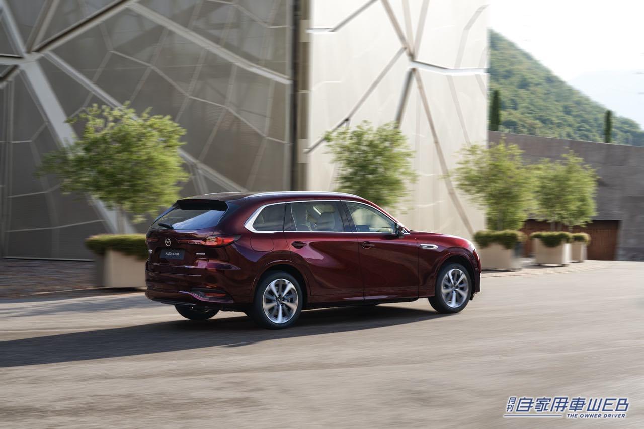 |マツダ、欧州で3列シートSUV「CX-80」を初公開