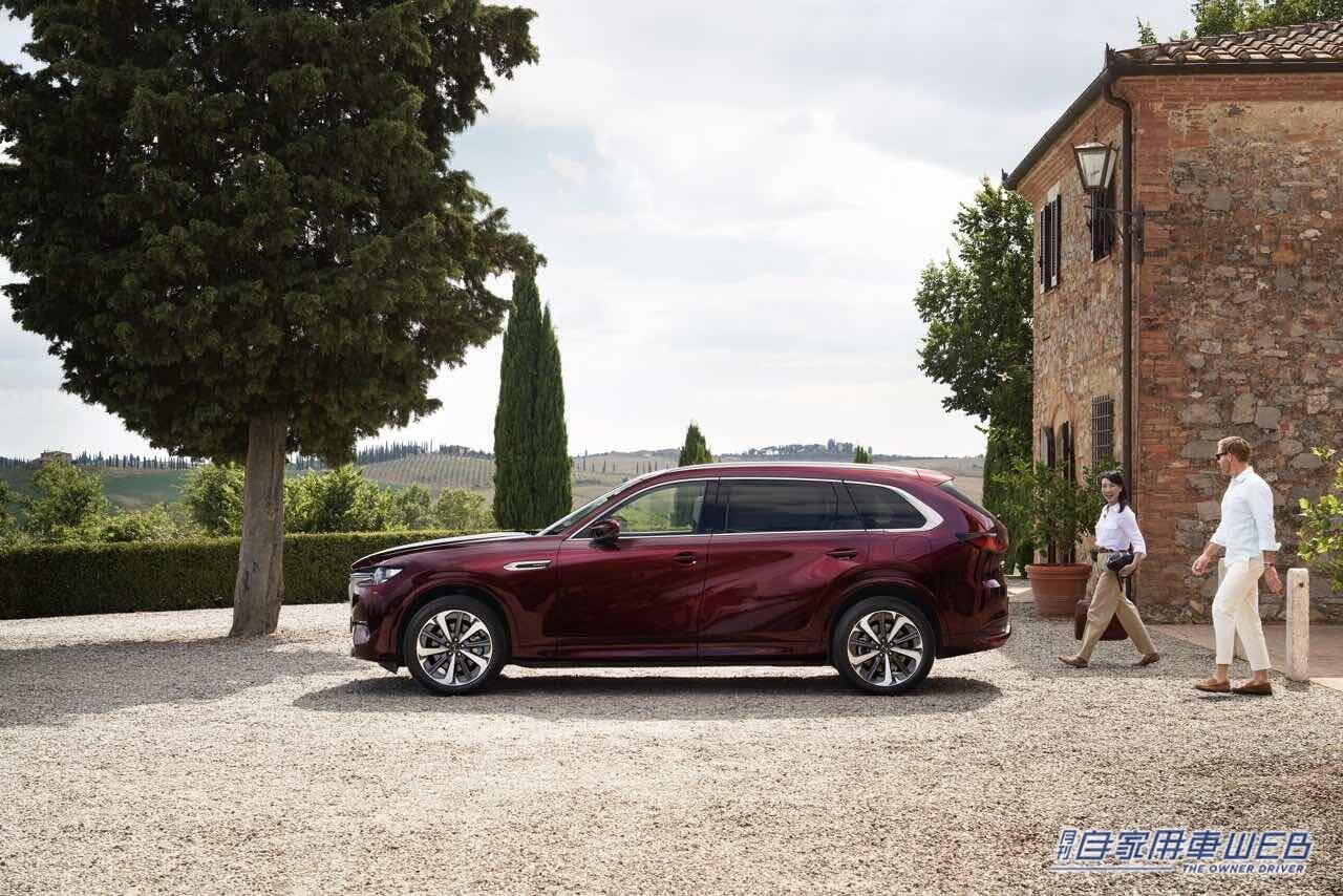 |マツダ、欧州で3列シートSUV「CX-80」を初公開