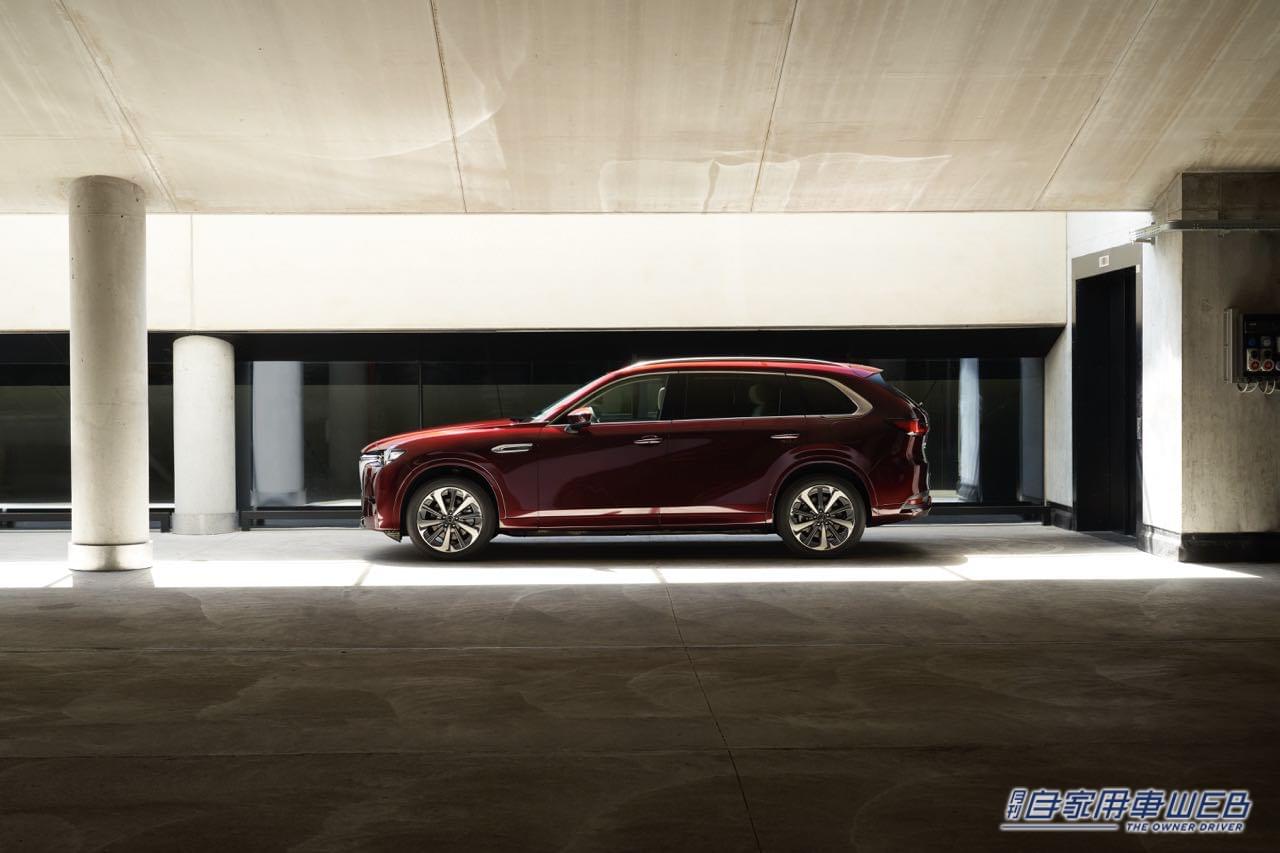 |マツダ、欧州で3列シートSUV「CX-80」を初公開