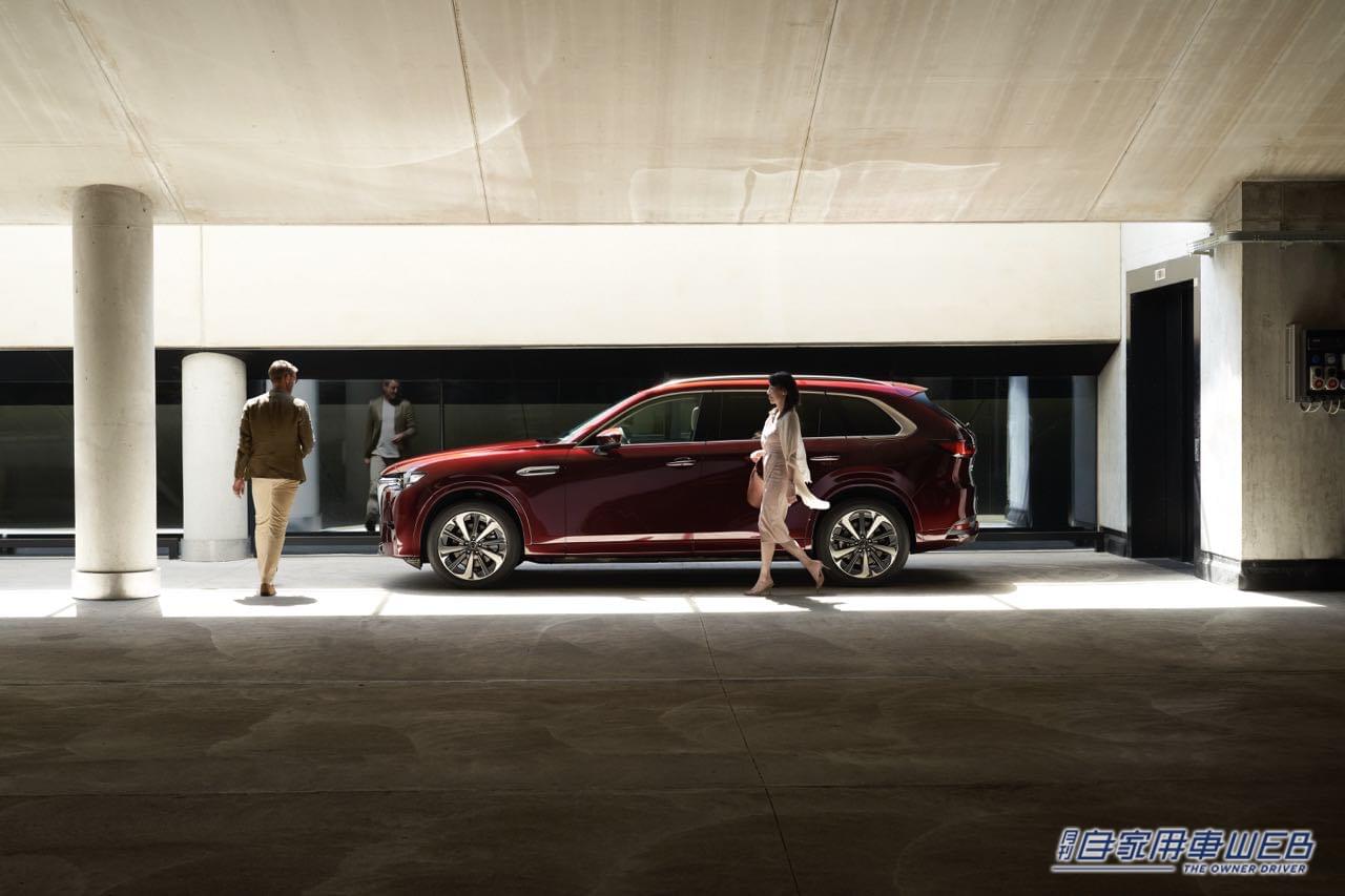 |マツダ、欧州で3列シートSUV「CX-80」を初公開