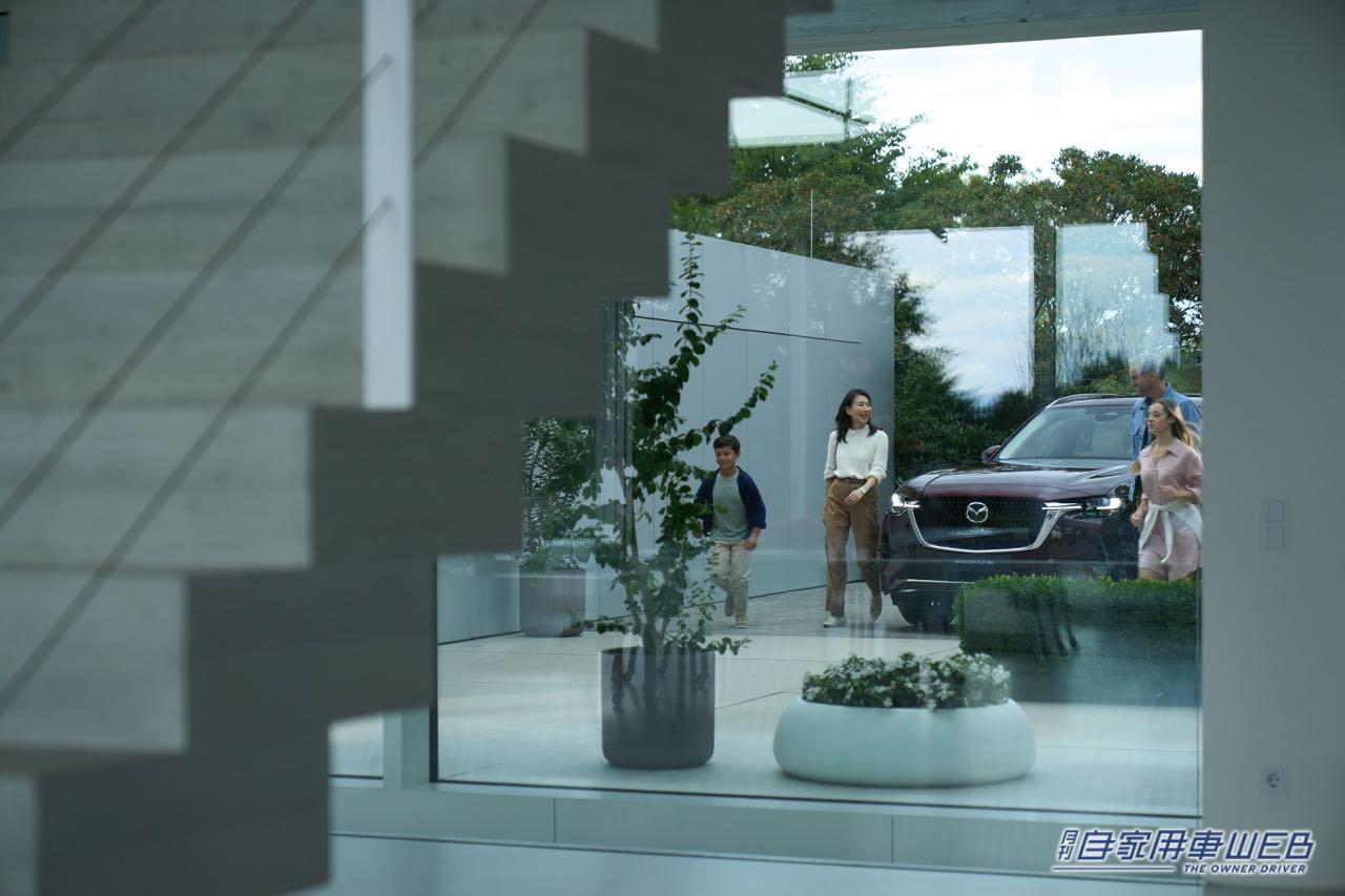 |マツダ、欧州で3列シートSUV「CX-80」を初公開