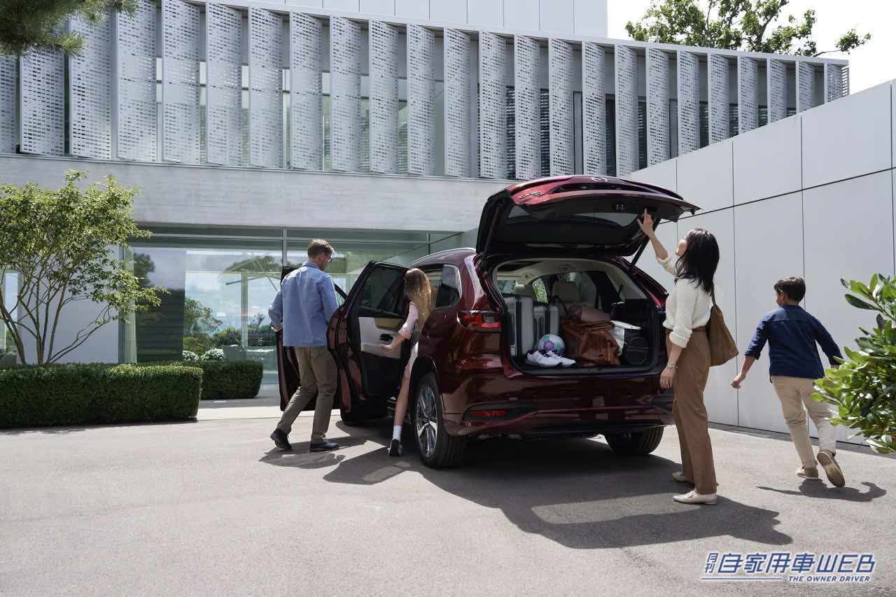 |マツダ、欧州で3列シートSUV「CX-80」を初公開