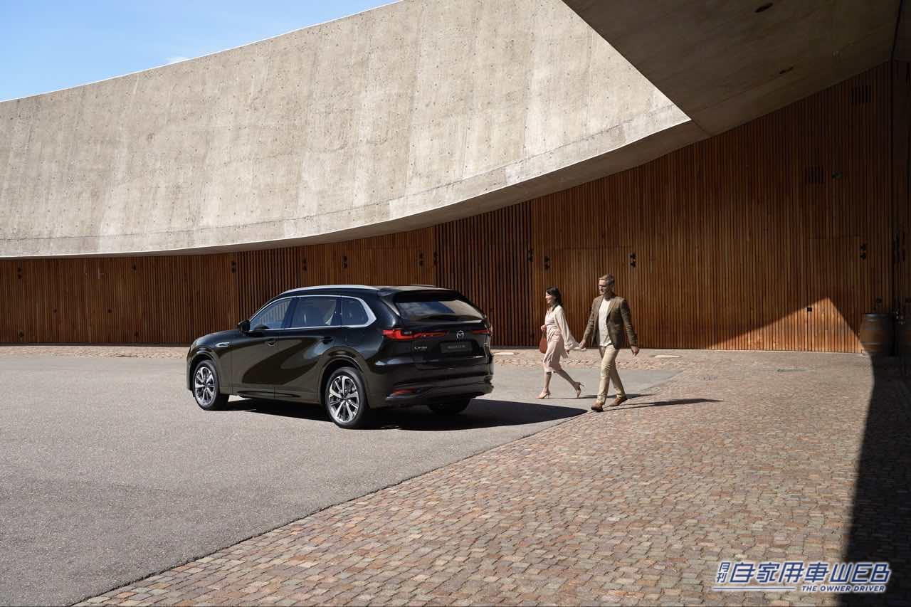 |マツダ、欧州で3列シートSUV「CX-80」を初公開