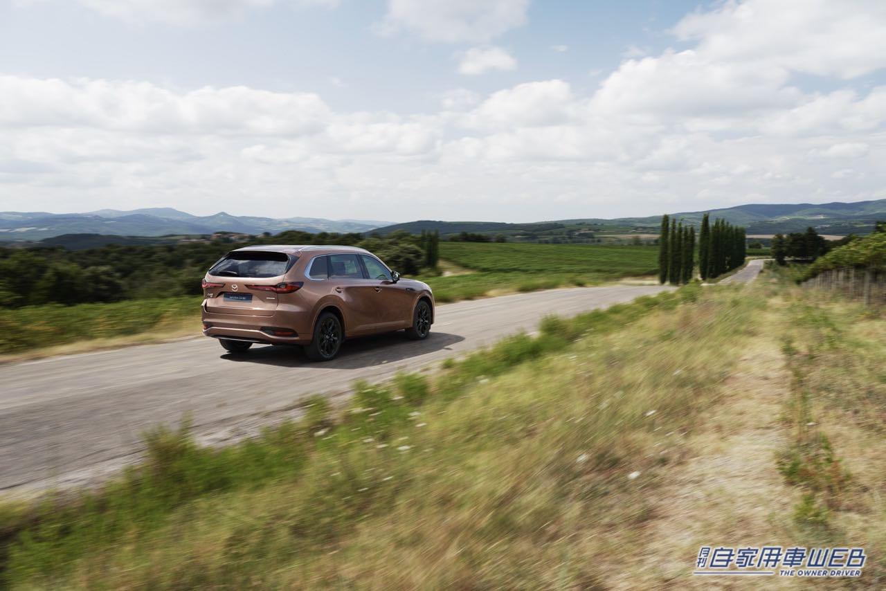 |マツダ、欧州で3列シートSUV「CX-80」を初公開