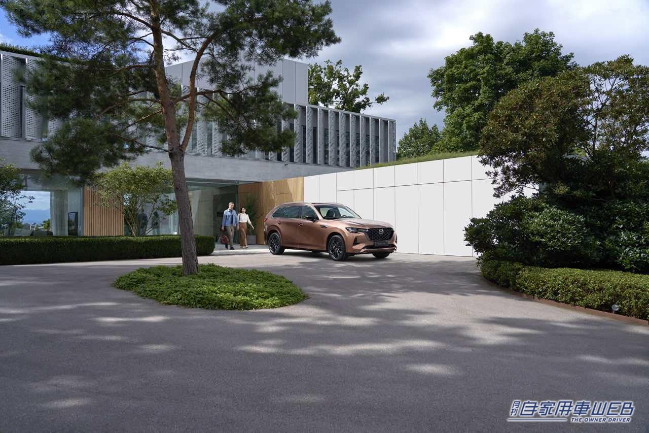 |マツダ、欧州で3列シートSUV「CX-80」を初公開