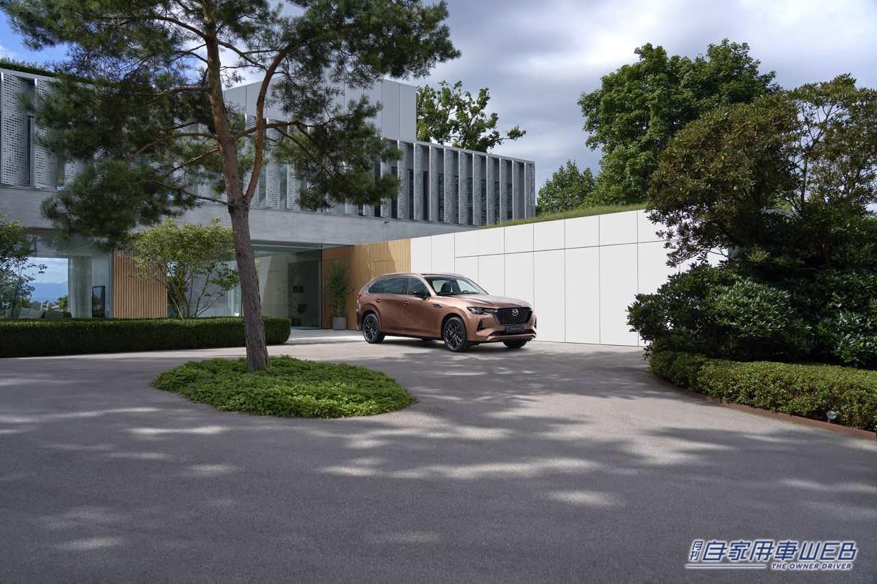 |マツダ、欧州で3列シートSUV「CX-80」を初公開