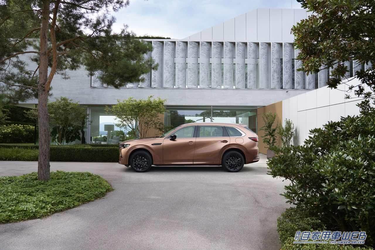 |マツダ、欧州で3列シートSUV「CX-80」を初公開