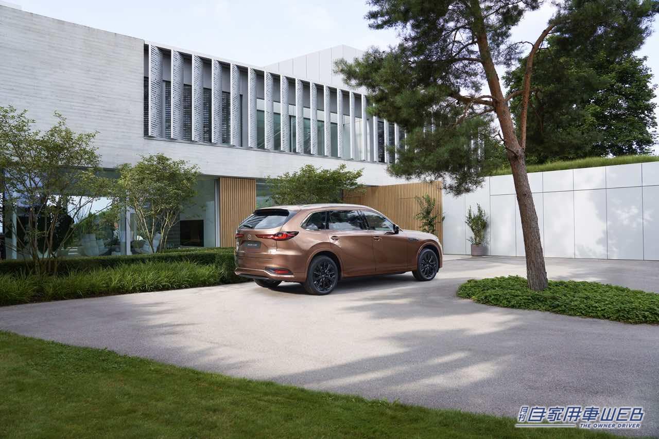 |マツダ、欧州で3列シートSUV「CX-80」を初公開