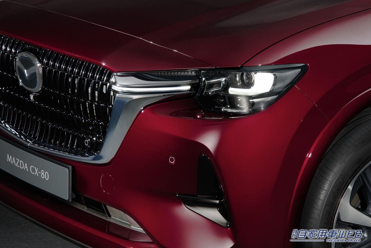|マツダ、欧州で3列シートSUV「CX-80」を初公開