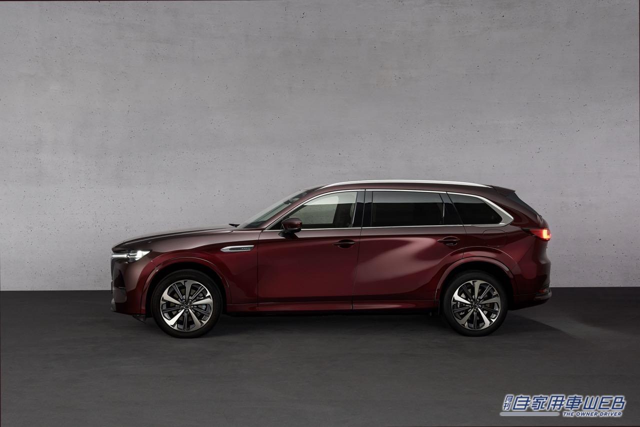 |マツダ、欧州で3列シートSUV「CX-80」を初公開