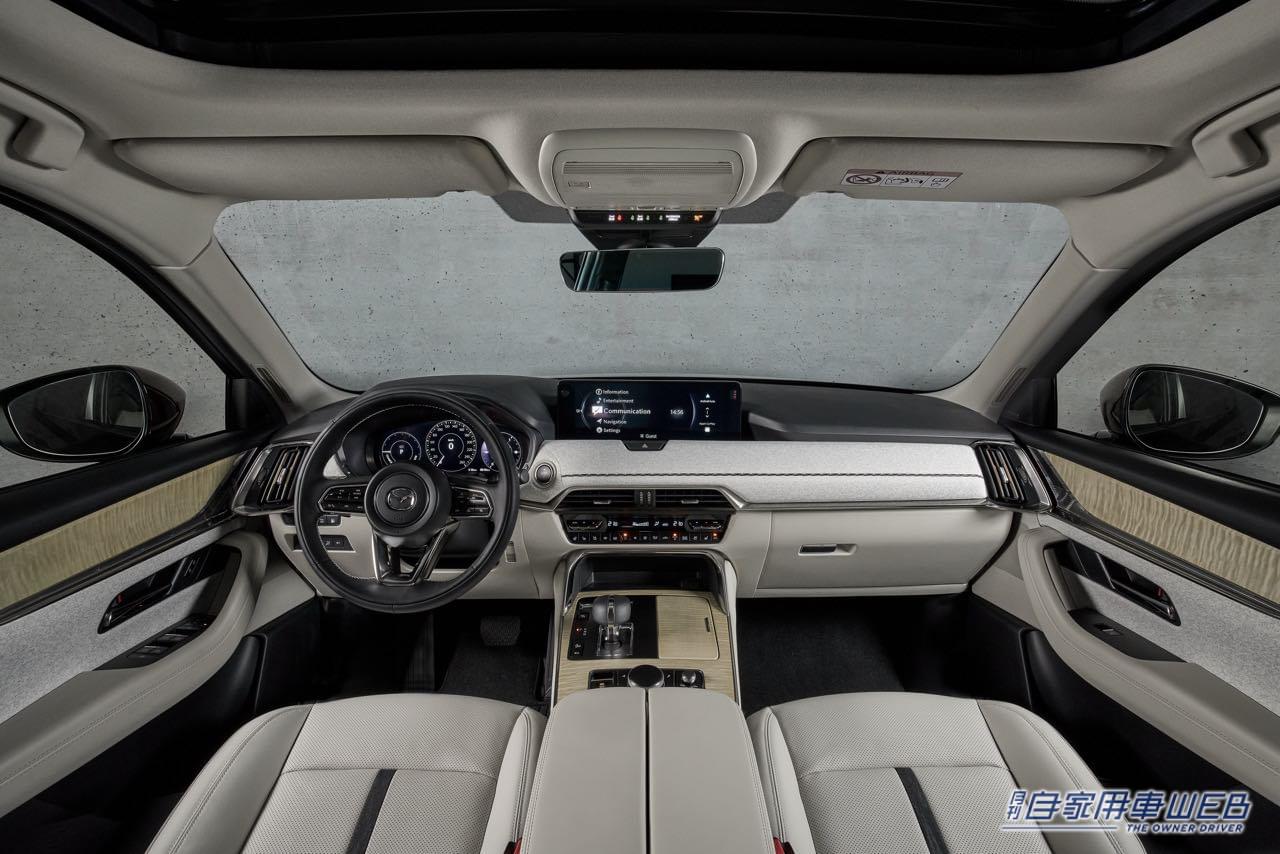 |マツダ、欧州で3列シートSUV「CX-80」を初公開