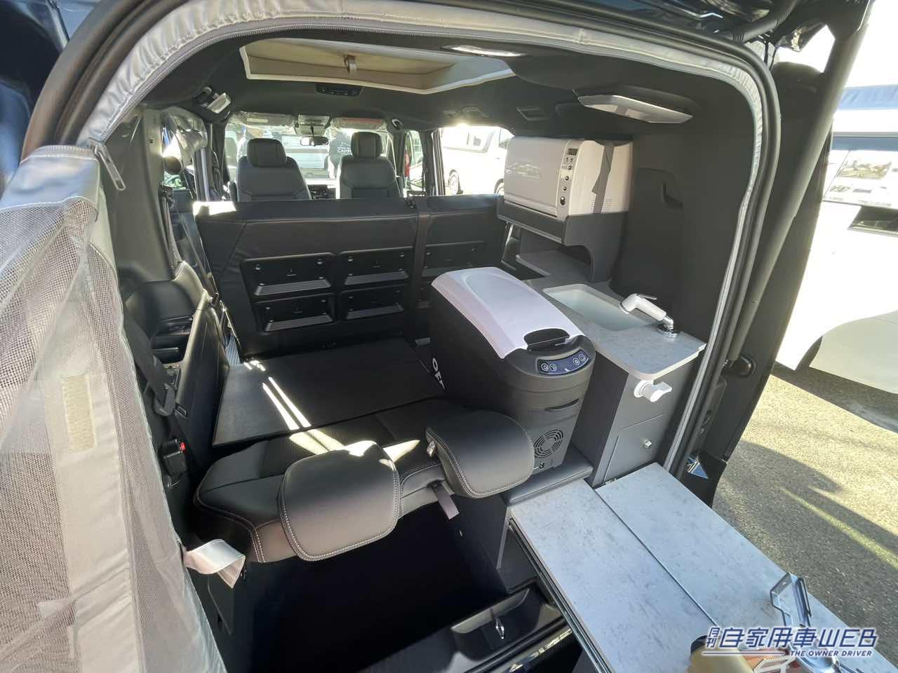 |キャンピングカーはミニバンで充分! ホンダ ステップワゴンがベースのキャンパー