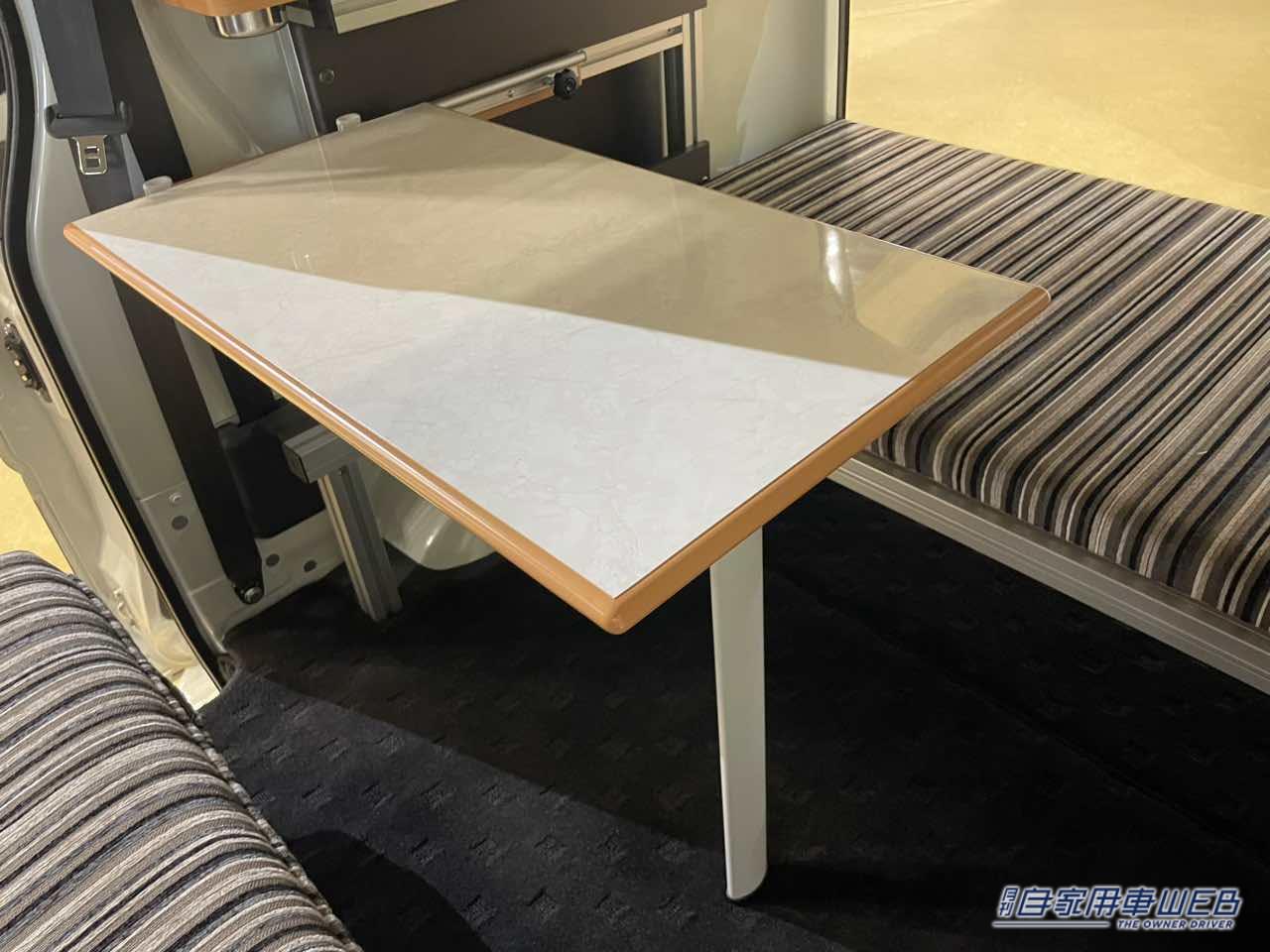 |ツートンカラーのボディがかわいい! 車内もオシャレなトヨタ タウンエースがベースのキャンパー