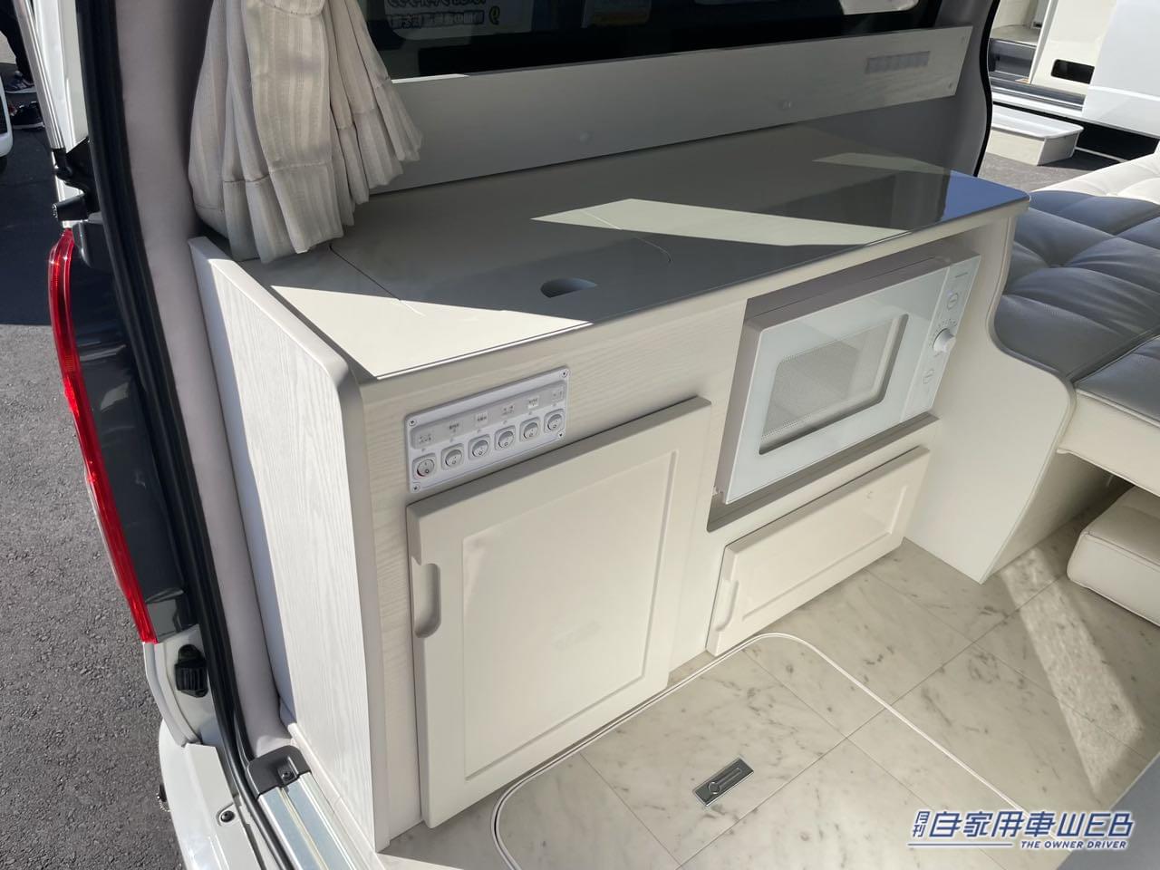 |210センチの広いフラットスペースが自慢! トヨタ ハイエースがベースのキャンパー