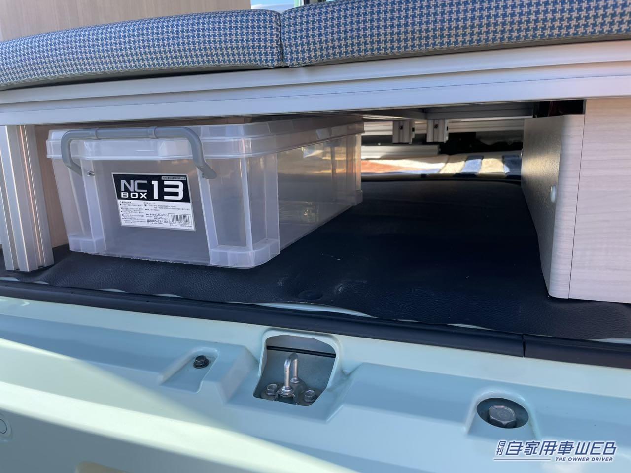 |ミントグリーンのボディが爽やかで印象的! ダイハツ ハイゼットカーゴがベースの軽キャンパー