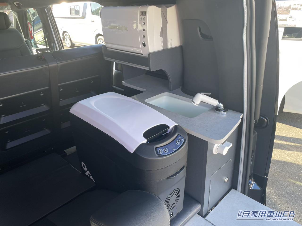 |キャンピングカーはミニバンで充分! ホンダ ステップワゴンがベースのキャンパー