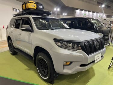 THE NORTH FACEを体現した一台! トリプルネームで開発されたトヨタ ランドクルーザープラドがベースのキャンパー