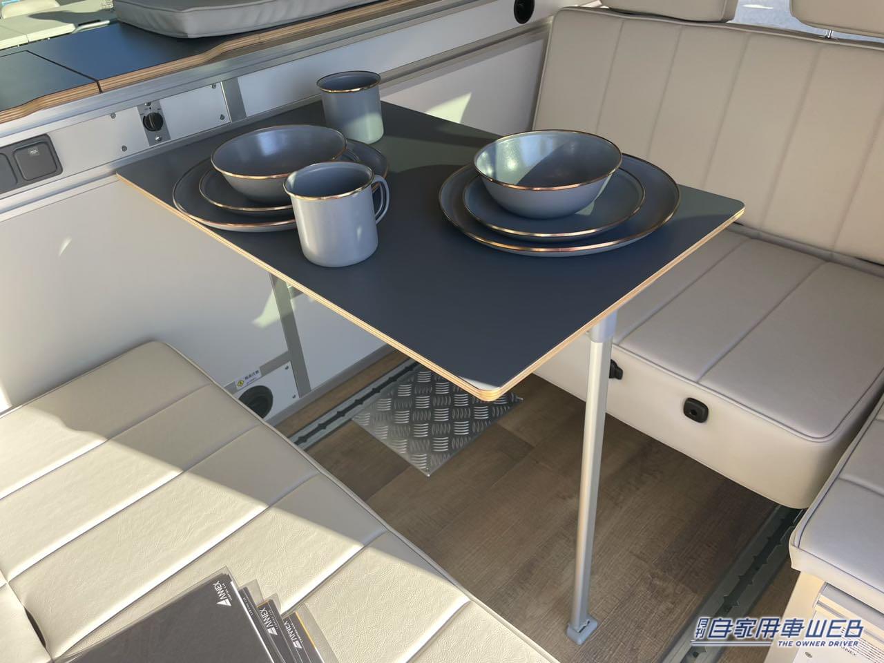 |フラットスペースは広く取りたい! でも機能面も妥協したくない! そんな人にオススメな日産キャラバンがベースのキャンパー