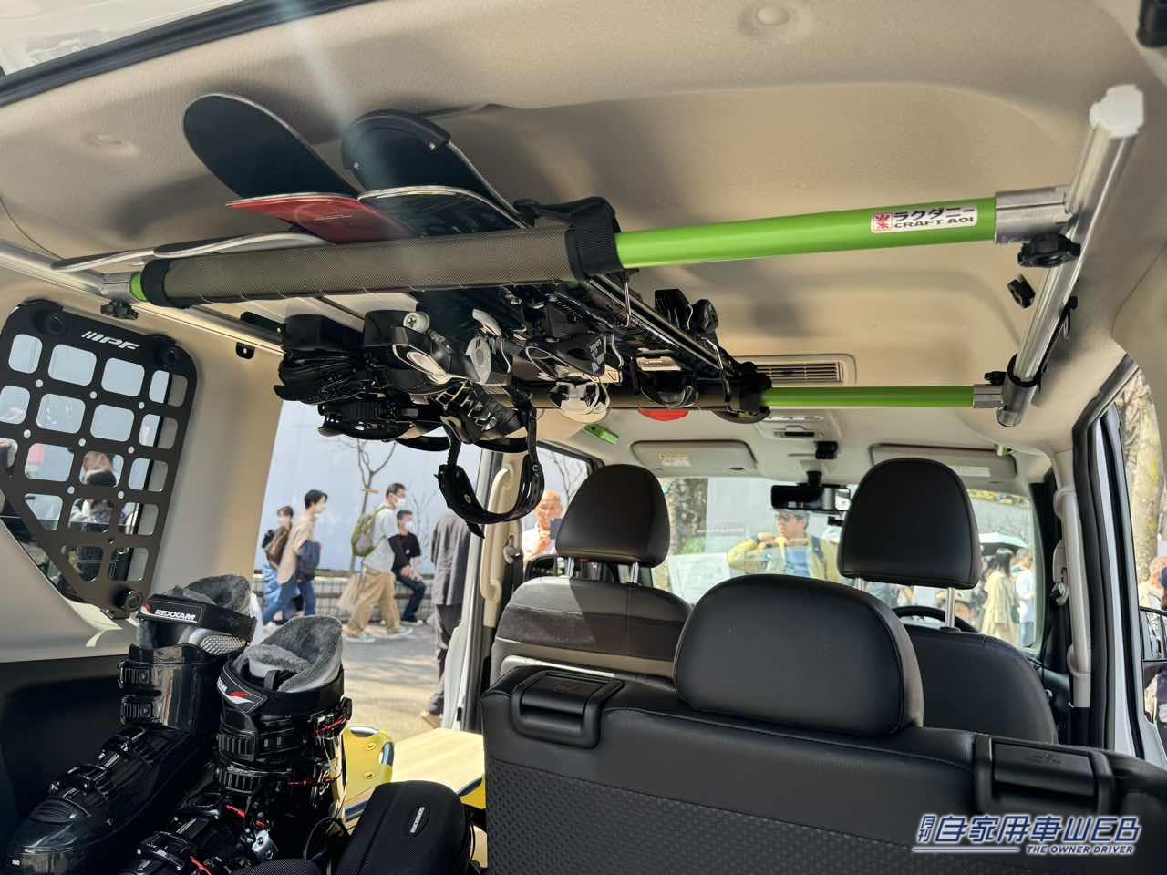 |新型トライトンもこんな体勢に! 大注目だった三菱ブース【アウトドアデイジャパン東京】