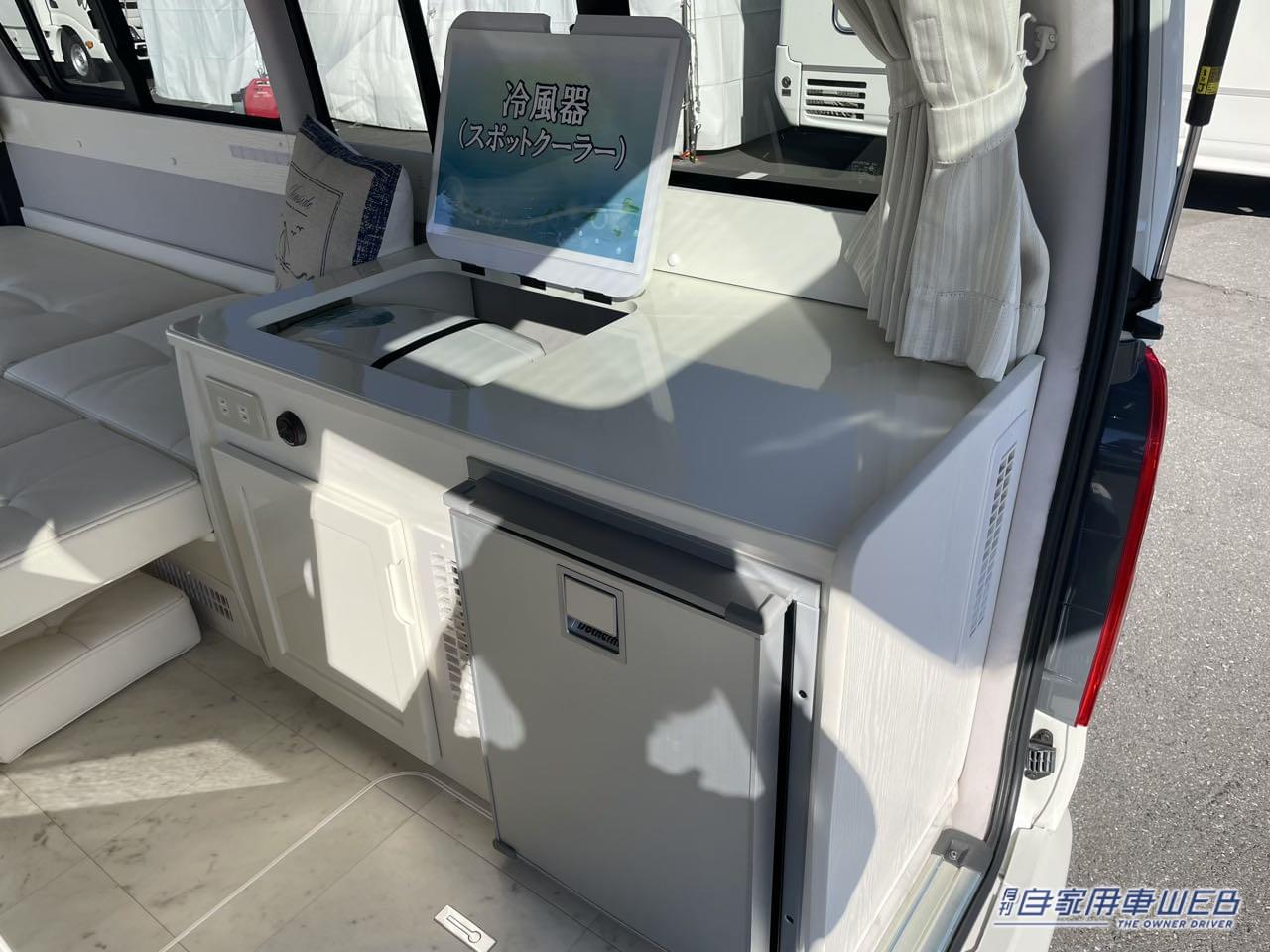 |210センチの広いフラットスペースが自慢! トヨタ ハイエースがベースのキャンパー