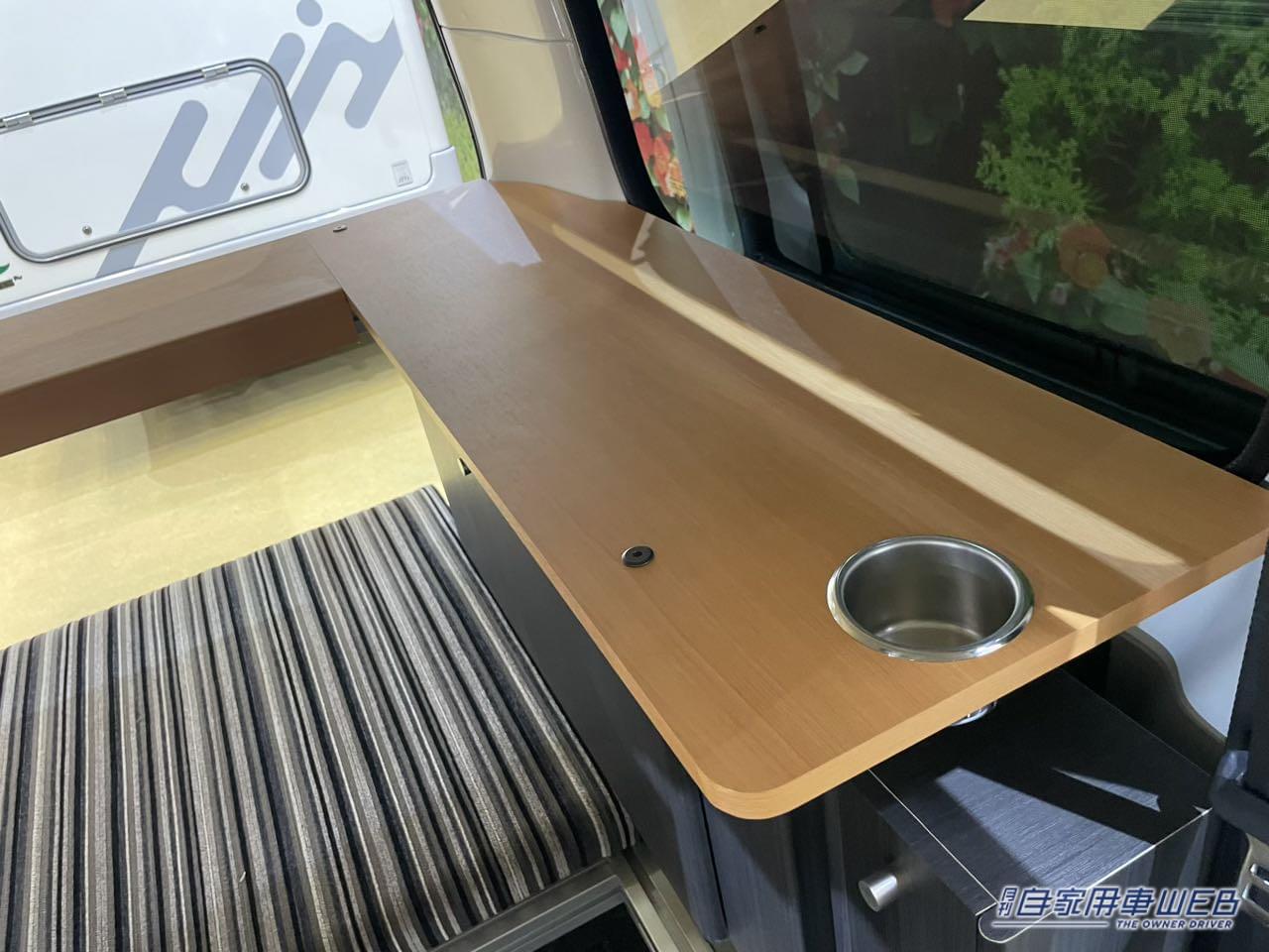 |ツートンカラーのボディがかわいい! 車内もオシャレなトヨタ タウンエースがベースのキャンパー