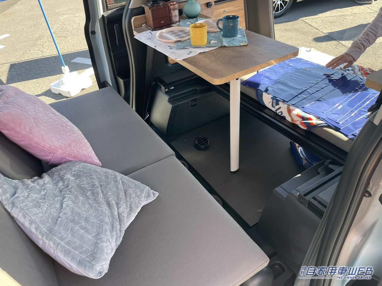 |シンプル機能で普段使いに最適! アウトドア好きにベストな選択肢 ホンダ フリードがベースのキャンパー