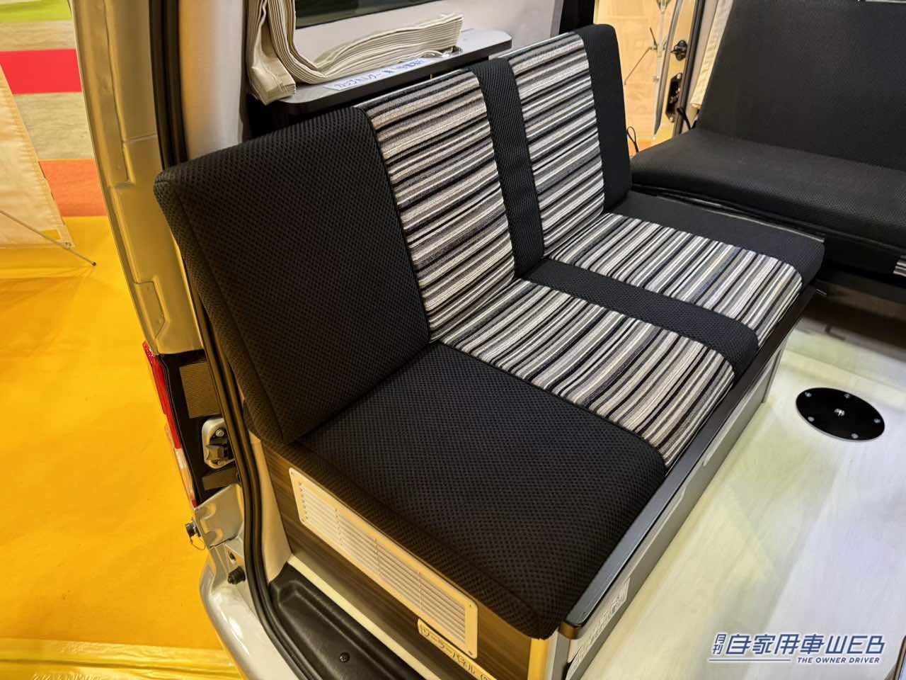 |落ち着きあるシックなインテリアが魅力! 日産NV200バネットがベースのキャンパー