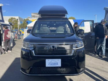 キャンピングカーはミニバンで充分! ホンダ ステップワゴンがベースのキャンパー